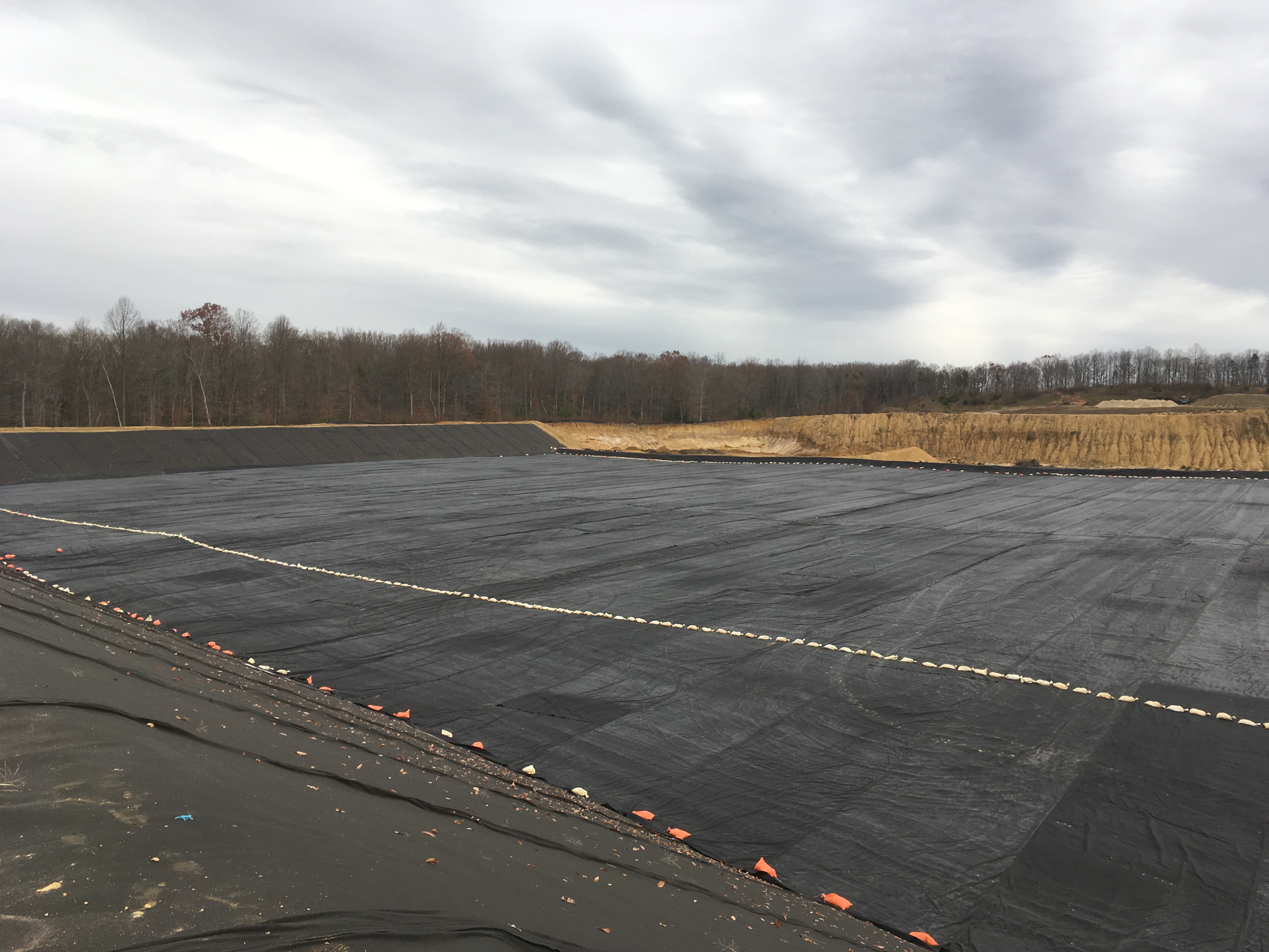 Photo: Tolson Rubble Landfill liner system