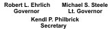 List of State Officials - Robert Ehrlich, Governor; Micheal Steele, Lt. Governor; Kendl Philbrick, MDE Secretary