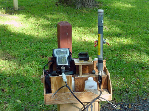 Water monitoring equipment