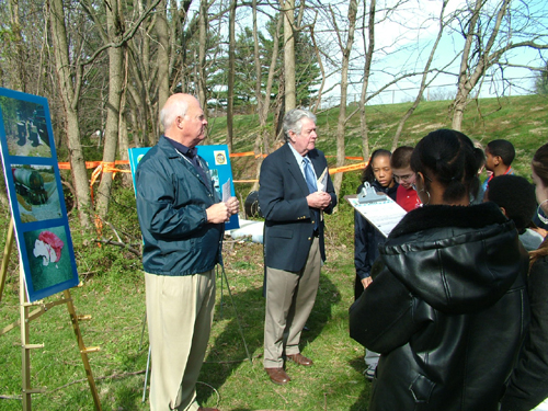 Secretary, Attorney General Educate Children on Environmental Crimes