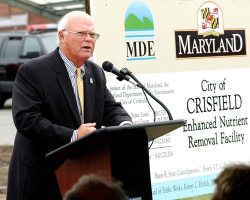 State Leaders Break Ground on Upgrades to Salisbury, Crisfield Plants