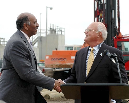 State Leaders Break Ground on Upgrades to Salisbury, Crisfield Plants