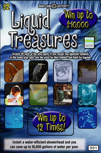 Liquid Treasures Scratchoff