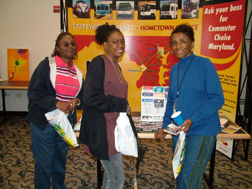 Commuter Health Fair Educates Workers on Healthier Alternatives