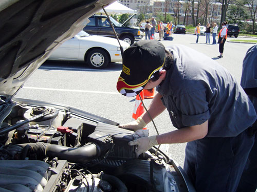 Certified technicians from Precison Tune Auto Care