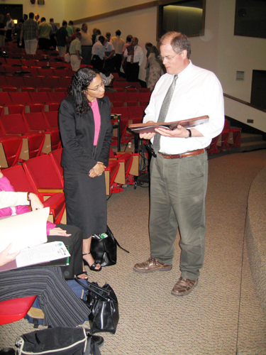 Dr. Robert Summers at the forum