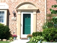 Door of a townhouse