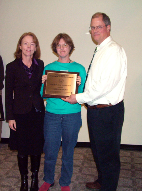 Photo of Barbara Brown, MDE Employee of the Year