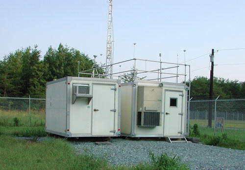 HU-Beltsville Air Monitoring Site Shelters