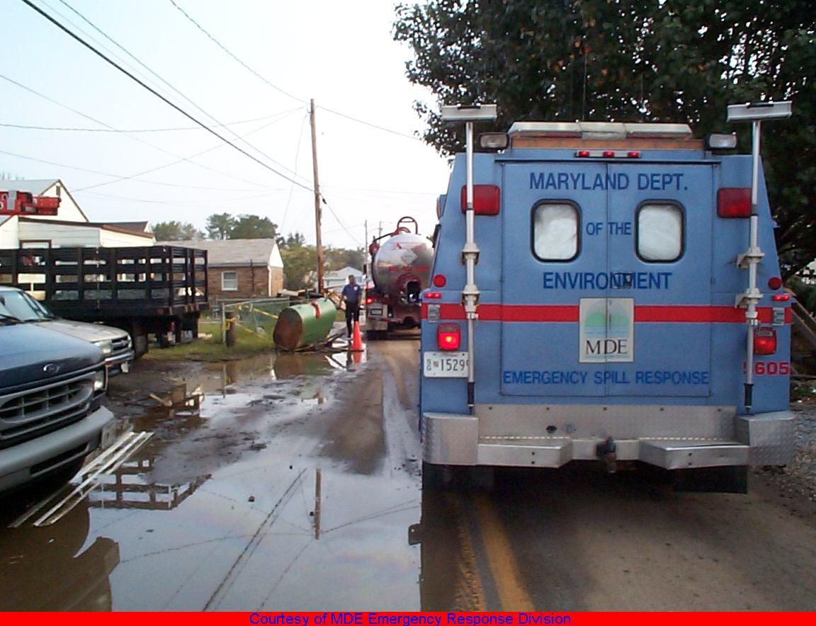 MDE Environmental Response Truck