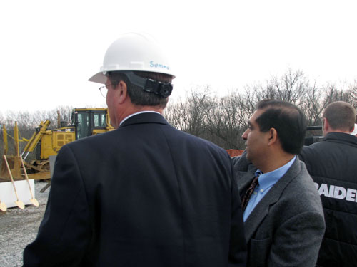 Photo of the Ballenger-McKinney Wastewater Treatment Plant