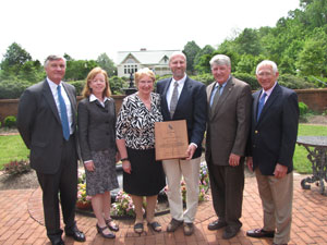 Mark Ecker receives the 2010 James Coulter Award.