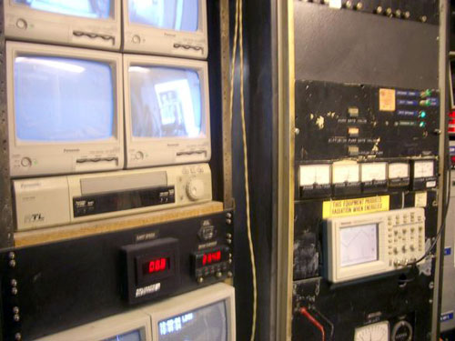 Control booth