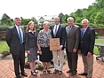 Mark Ecker receives the 2010 James Coulter Award.