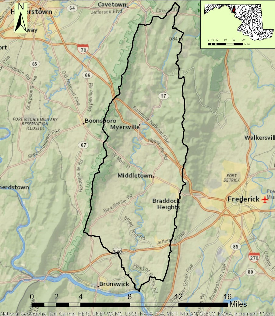 Catoctin Creek Map