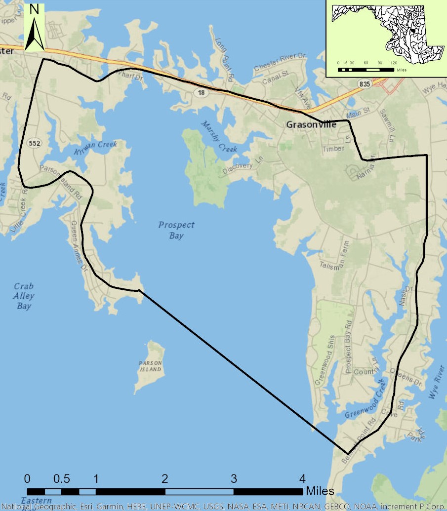 Kent Narrows Map