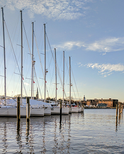 Sailboats in Spa Creek