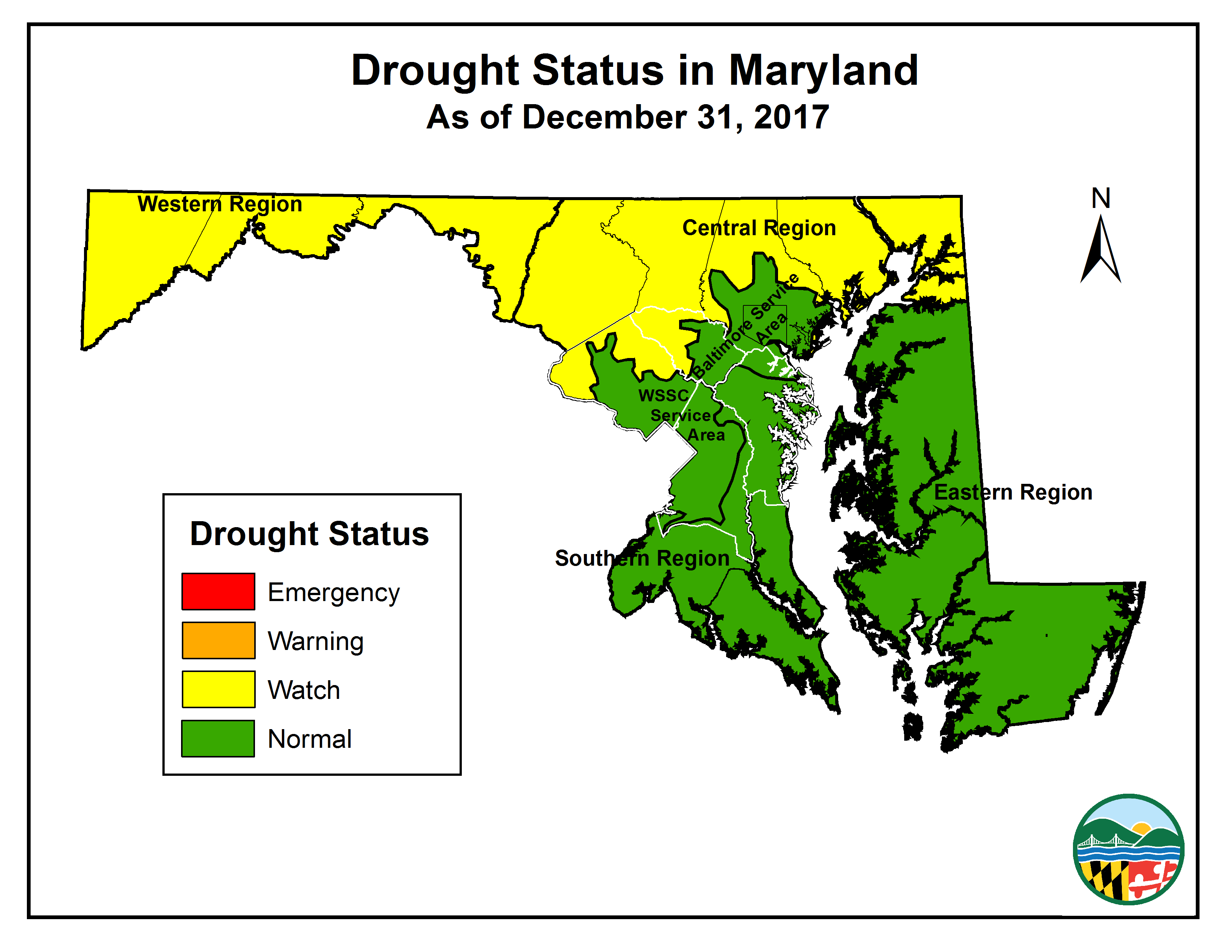 Drought Status as of 2017-06-30