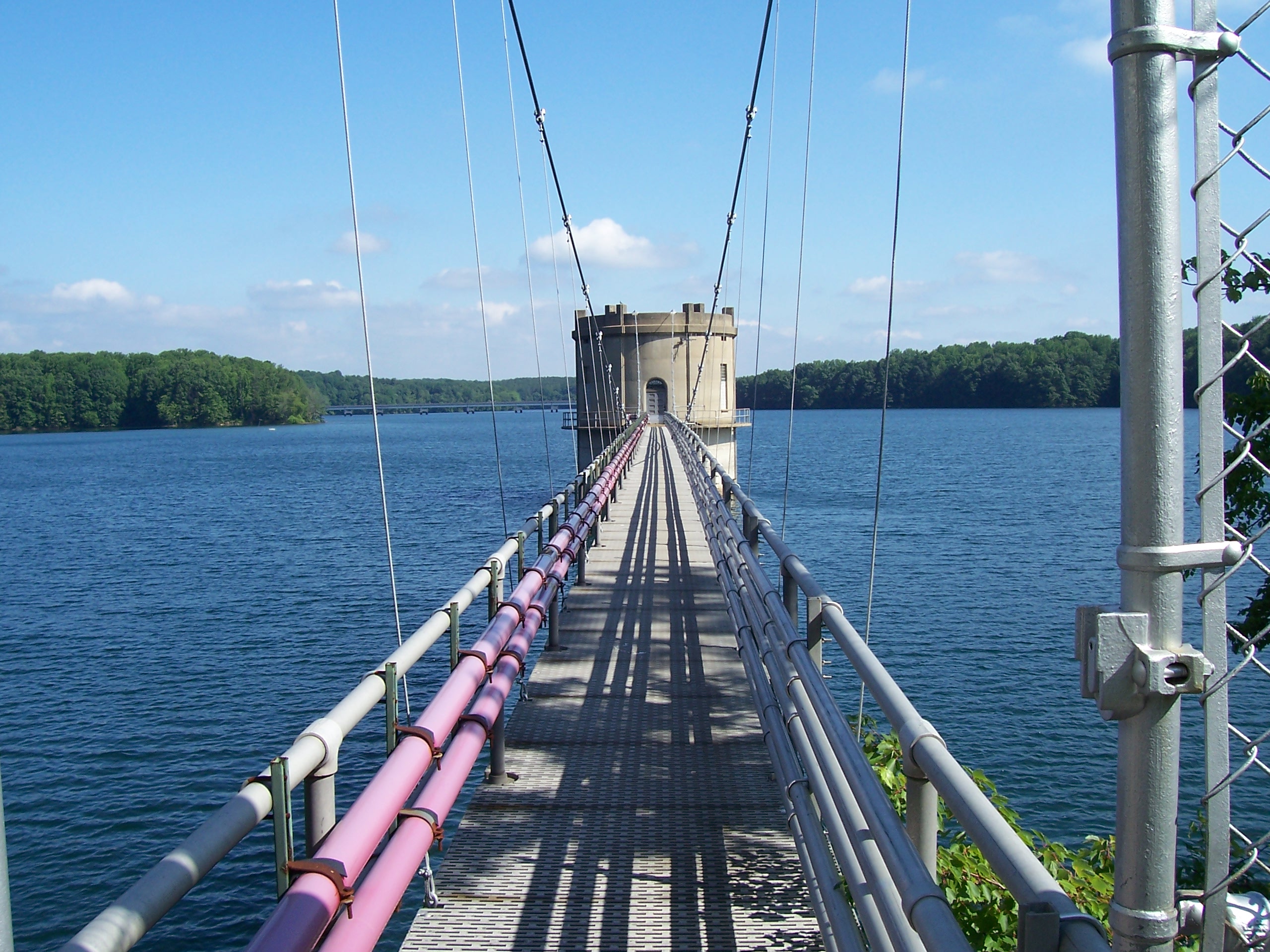 Foot Bridge to Intake Structure