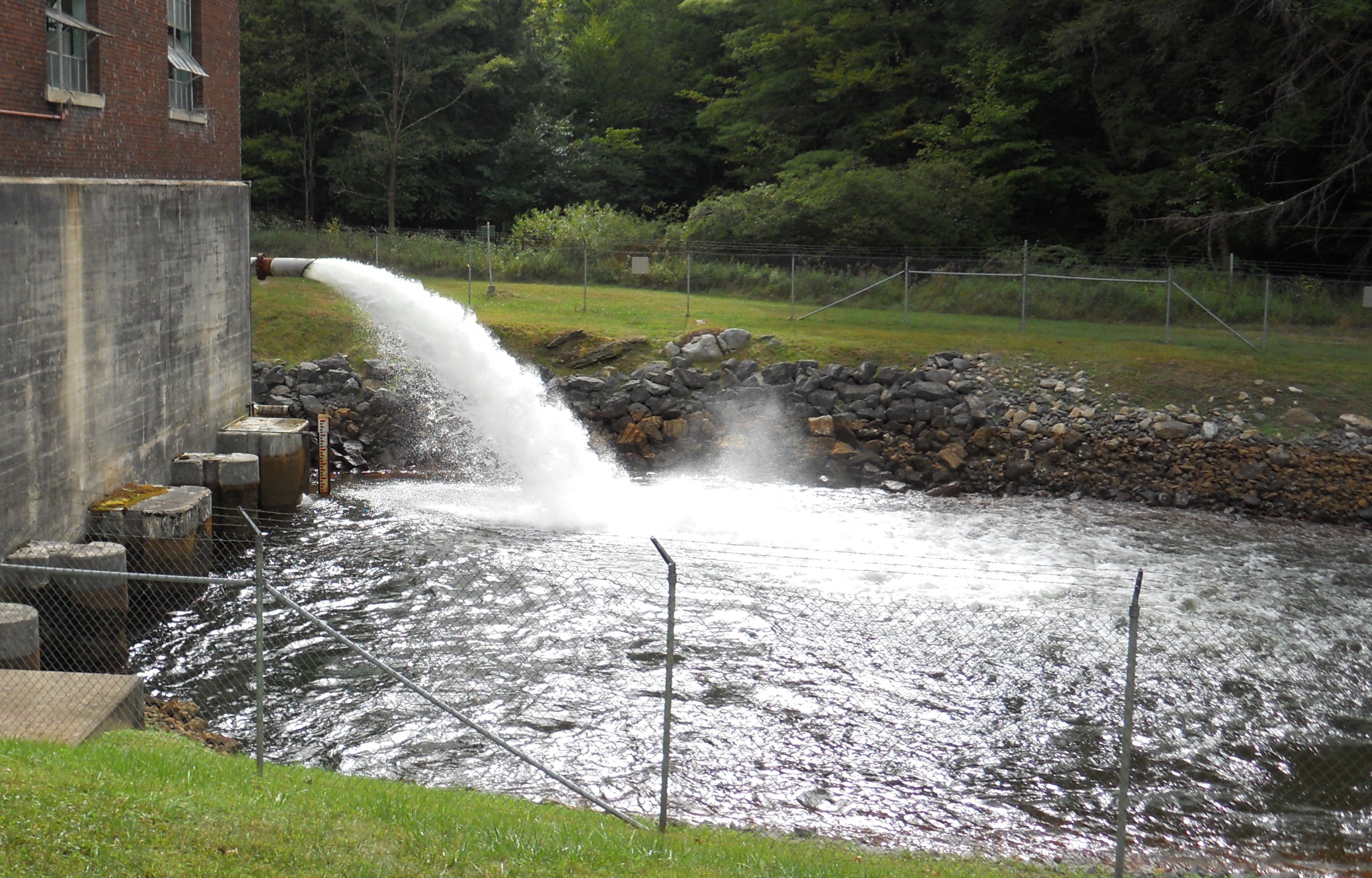 Image of Bypass Operation at Deep Creek Lake